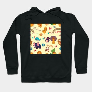 Safari pattern Hoodie